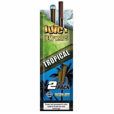 JUICY JAY&#39;S DOUBLE WRAPS - TROPICAL