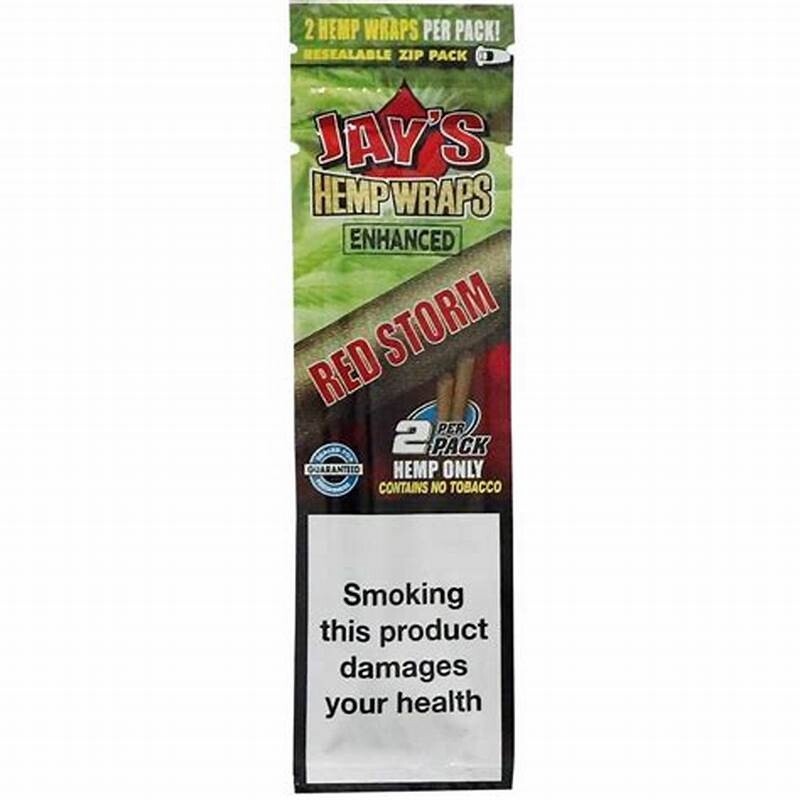JUICY JAY&#39;S HEMP WRAPS - RED STORM