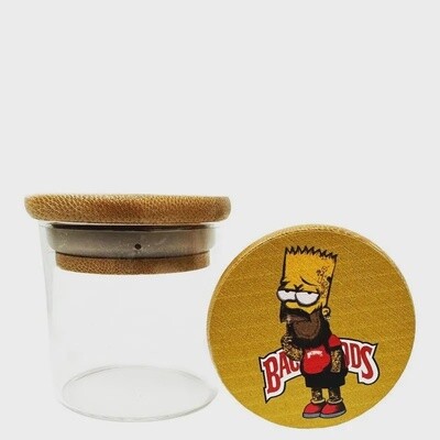 GLASS STASH JAR SIMPSON