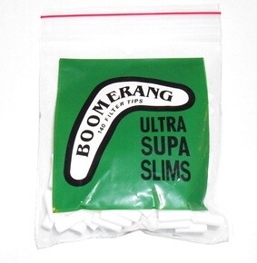 BOOMERANG FILTER TIPS – GREEN ULTRA SUPER SLM 140S
