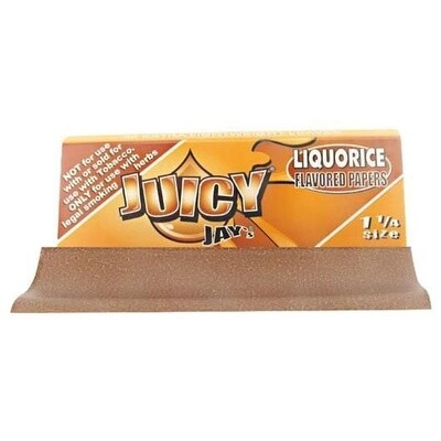 JUICY JAY&#39;S HEMP PAPER - LIQUORICE