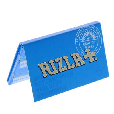 RIZLA BLUE DOUBLE PAPERS 100S