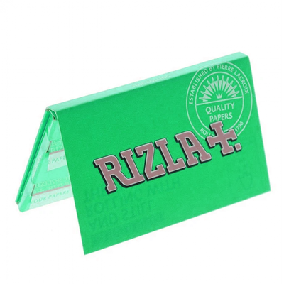 RIZLA GREEN DOUBLE PAPERS 100S