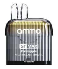 AMMO GT MAX POD 8500PF 20MG PINEAPPLE AMMO GT MAX POD 8500PF 20MG PINEAPPLE