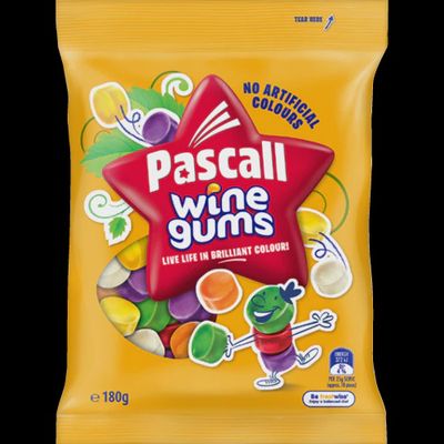 [CONFECTIONERY] PASCALL WINE GUMS 180G
