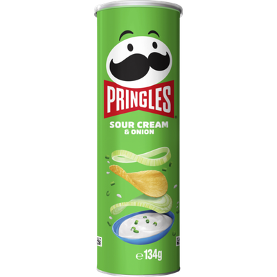 [CONFECTIONERY] PRINGLES SOUR CREAM &amp; ONION 134G