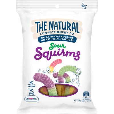 [CONFECTIONERY] SOUR SQUIRMS 220G