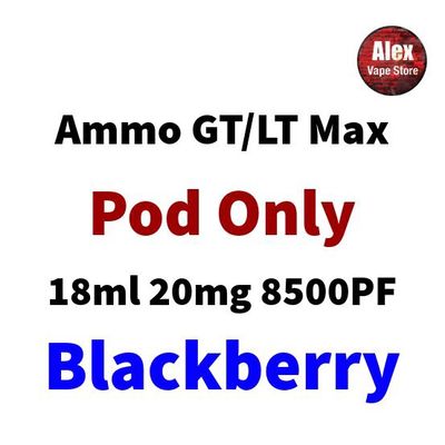 AMMO GT MAX POD 8500PF 20MG BLACKBERRY