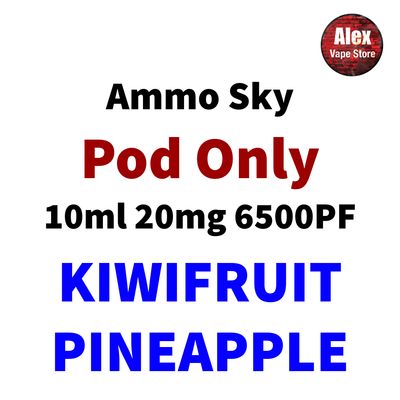 AMMO SKY POD 6500PF 20MG KIWIFRUIT PINEAPPLE