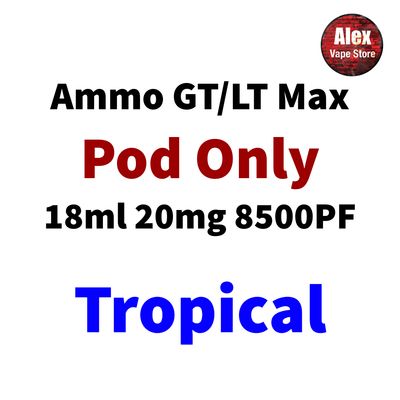 AMMO GT MAX POD 8500PF 20MG TROPICAL
