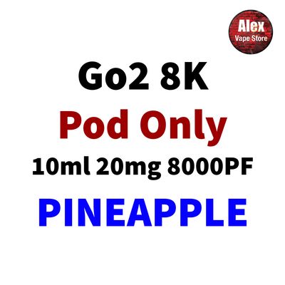 GO2 8K POD 8000PF 20MG PINEAPPLE