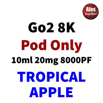 GO2 8K POD 8000PF 20MG TROPICAL APPLE