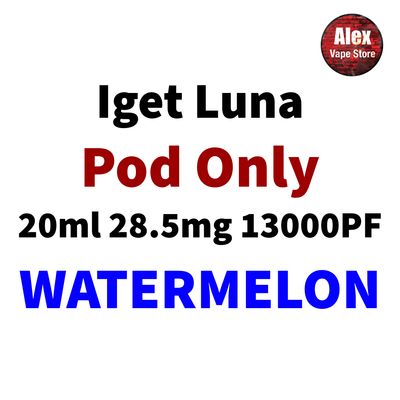 IGET LUNA POD 13000PF 28.5MG WATERMELON