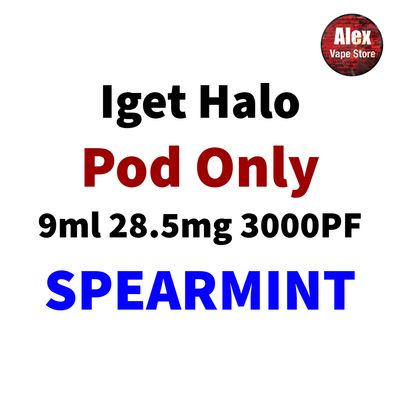 IGET HALO POD 3000PF 28.5MG SPEARMINT