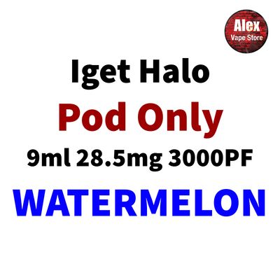 IGET HALO POD 3000PF 28.5MG WATERMELON