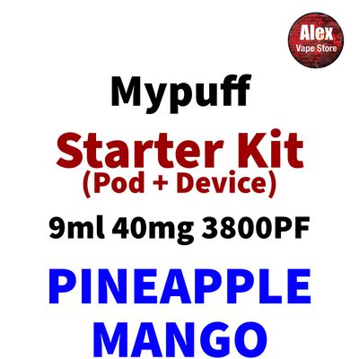 MYPUFF SLICK KIT PINEAPPLE MANGO 3800