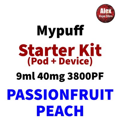 MYPUFF SLICK KIT PASSIONFRUIT PEACH 3800