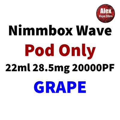 NIMMBOX WAVE POD 20000PF 28.5MG GRAPE
