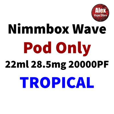 NIMMBOX WAVE POD 20000PF 28.5MG TROPICAL