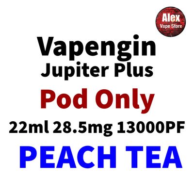VAPENGIN JUPITER 2 PLUS POD 13000PF 28.5MG PEACH TEA