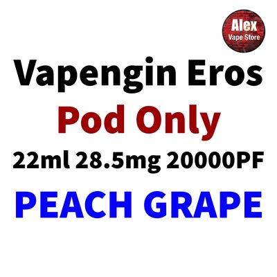 VAPENGIN EROS POD 20000PF 28.5MG PEACH GRAPE
