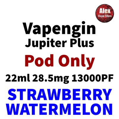 VAPENGIN JUPITER 2 PLUS POD 13000PF 28.5MG STRAWBERRY WATERMELON
