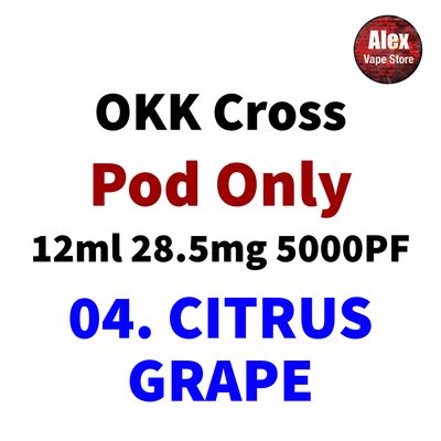 OKK POD 5000PUFF 28.5MG 04. CITRUS GRAPE