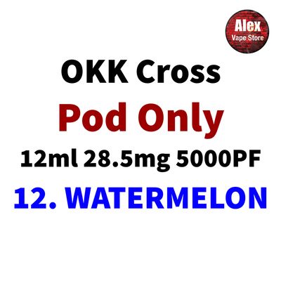 OKK POD 5000PUFF 28.5MG 12. WATERMELON