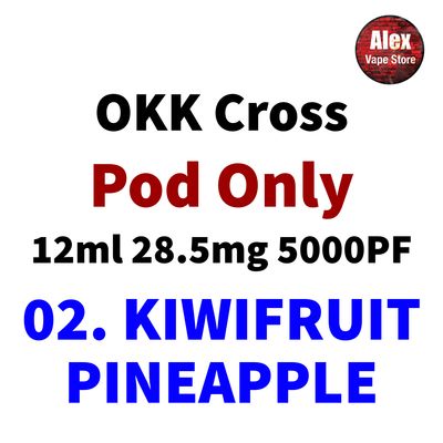 OKK POD 5000PUFF 28.5MG 02. KIWIFRUIT PINEAPPLE