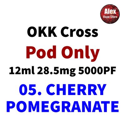 OKK POD 5000PUFF 28.5MG 05. CHERRY POMEGRANATE