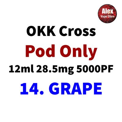 OKK POD 5000PUFF 28.5MG 14. GRAPE