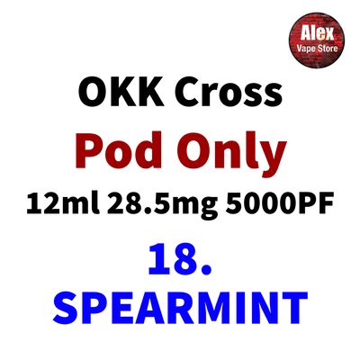 OKK POD 5000PUFF 28.5MG 18. SPEARMINT