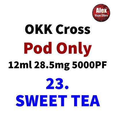 OKK POD 5000PUFF 28.5MG 23. SWEET TEA