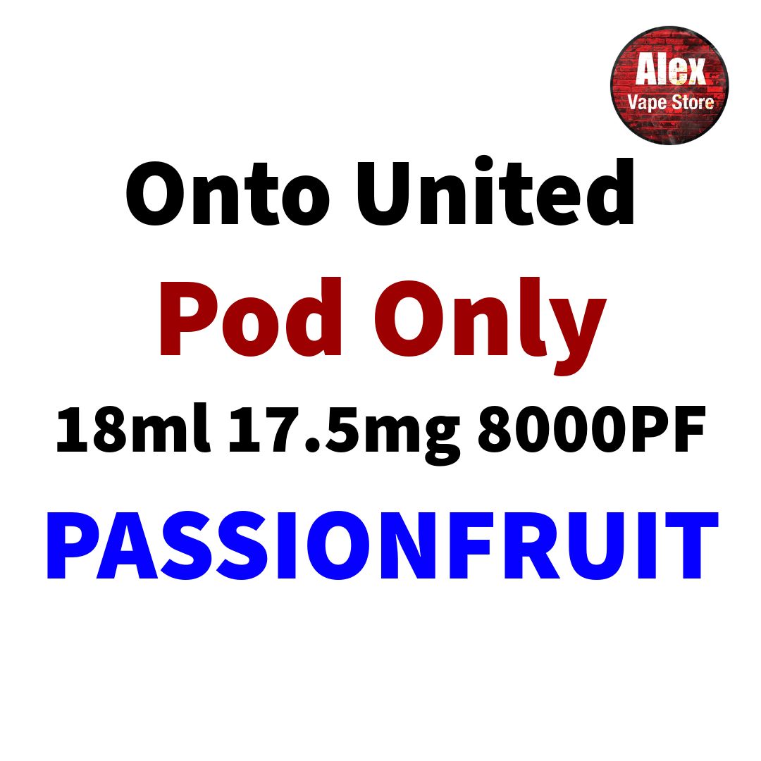ONTO POD 8000PF 17.5MG PASSIONFRUIT