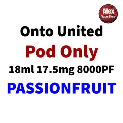 ONTO POD 8000PF 17.5MG PASSIONFRUIT