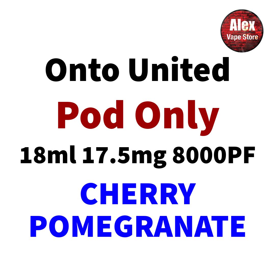 ONTO POD 8000PF 17.5MG CHERRY POMEGRANATE