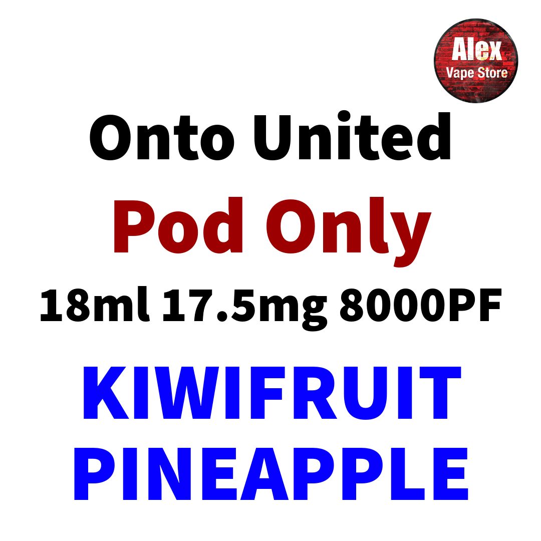ONTO POD 8000PF 17.5MG KIWIFRUIT PINEAPPLE