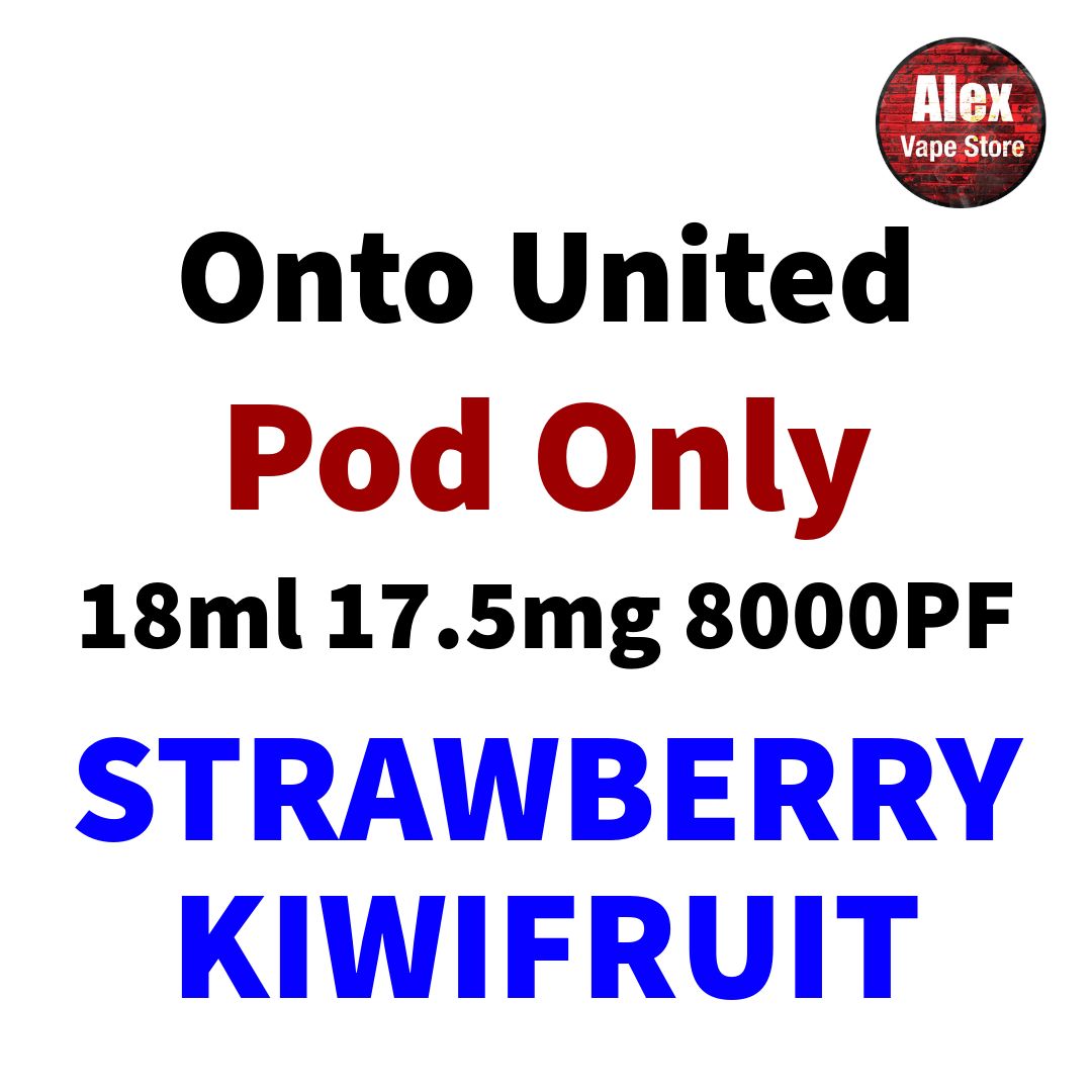 ONTO POD 8000PF 17.5MG STRAWBERRY KIWIFRUIT