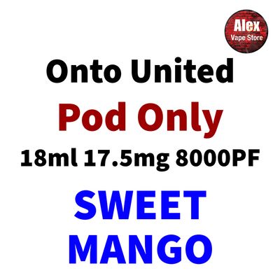 ONTO POD 8000PF 17.5MG SWEET MANGO