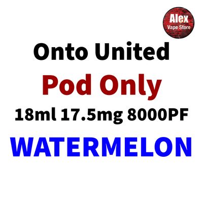 ONTO POD 8000PF 17.5MG WATERMELON