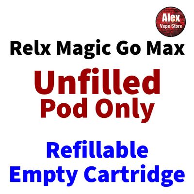 RELX - MAGIC GO MAX REFILL CARTRIDGE POD 5ML 0.6OHM 1PC