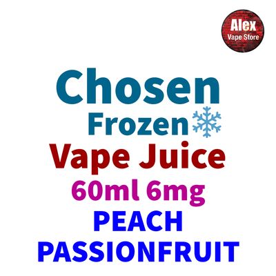 CHOSEN FROZEN - PEACH PASSIONFRUIT 60ML 6MG