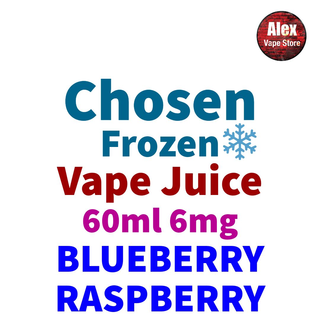 CHOSEN FROZEN - BLUEBERRY RASPBERRY 60ML 6MG