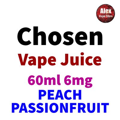 CHOSEN - PEACH PASSIONFRUIT 6MG