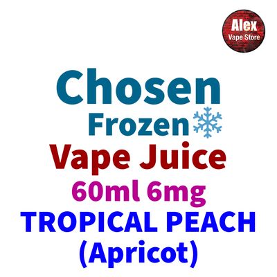 CHOSEN FROZEN - TROPICAL PEACH (APRICOT) 60ML 6MG