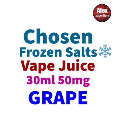 CHOSEN FROZEN SALTS - GRAPE 30ML 50MG