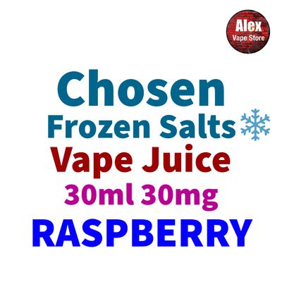 CHOSEN FROZEN SALTS - RASPBERRY 30ML 30MG