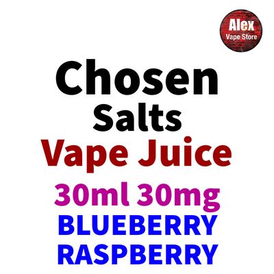 CHOSEN SALTS - BLUEBERRY RASPBERRY 30ML 30MG