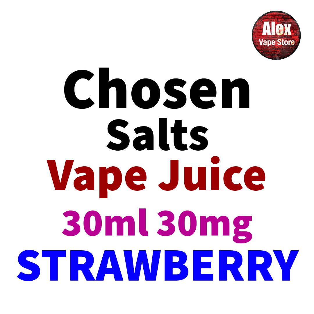 CHOSEN SALTS - STRAWBERRY 30ML 30MG