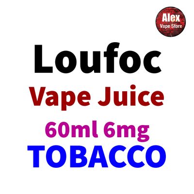 LOUFOC - TOBACCO 60ML 6MG